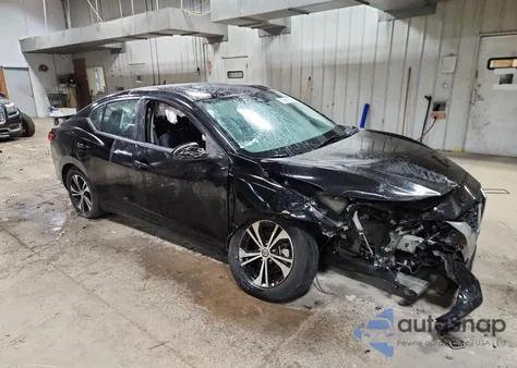 2021 Nissan Sentra Sv z USA, uszkodzony, nr VIN 3N1AB8CV1MY221139